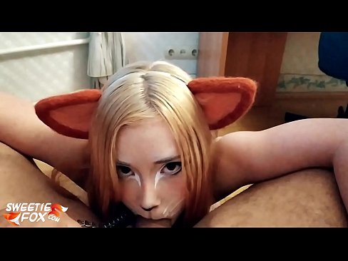 ❤️ Kitsune gbe dick ati pẹlu ni ẹnu rẹ ️❌ Ohun onihoho ti ile